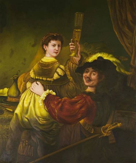 saskia and rembrandt.